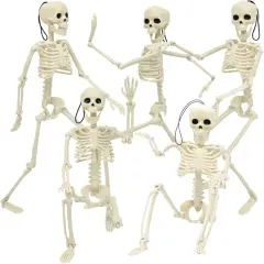5 Pack 16" Halloween Skeleton Decorations