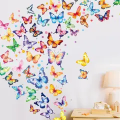 230+ PCS Large Butterfly Wall Decals