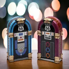 Ceramic Jukebox Salt & Pepper Shakers, Home D&eacute;cor, Gift for Him, Gift for Dad, Kitchen D&eacute;cor, Game Room Decor