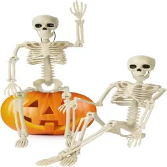 2 Pack Halloween Skeleton Decorations