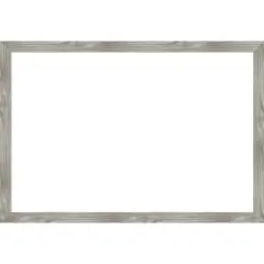 Dove Greywash Square Framed Dry Erase Magnetic Board