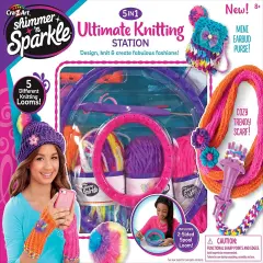 Shimmer 'n Sparkle 5-in-1 Ultimate Knitting Station