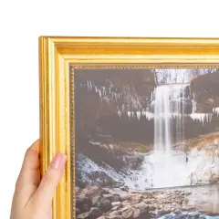 ArtToFrames 10x20 InchPicture Frame, This 1.40 Inch Custom Wood Poster Frame is Available in Multiple Colors, Great for Your Art or Photos - Comes with Regular Glass andCorrugated Backing (A73GL)