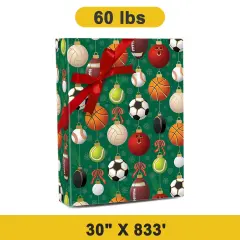 Elegant Ornament Gift Wrap Roll 30" x 833' 1 Roll