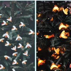 Kitcheniva Waterproof LED Solar Power Bee String Light 21 FT