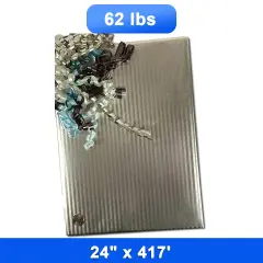 Durable Striped Gift Wrap 24'' x 417' 62 lbs