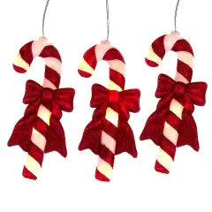 Kurt Adler 30-Light 5 Piece Battery-Operated Candy Canes Light Set