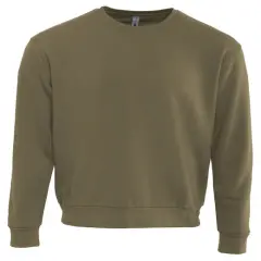 Next Level&reg; Apparel Santa Cruz Long Sleeve Sweatshirt MILITARY GREEN
