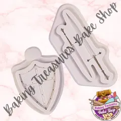 Swords and Shield Silicone Mold