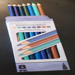 Watercolor Pencils 8 pc Seascapes