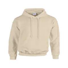 Gildan&reg; Adult Heavy Blend Hooded Long Sleeve Sweatshirt SAND