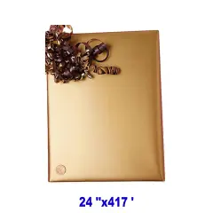 Durable Solid Wrapping Paper 24" x 417' 60 lbs for Everyday Gifts