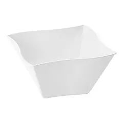 White Wave Plastic Soup Bowls 14 oz. - (120 Bowls)