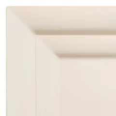 Ivory Square Plastic Plates Dinnerware Value Set (120 Guests)