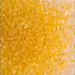 Oceanside Fusible Glass Frit Medium Pale Amber 96 COE - 8.5oz Jar (1102)