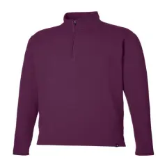 Glyder&reg; Men's Vertex Plush Quarter Zip MULBERRY
