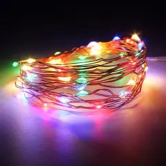 100 LED String Light Copper Wire Multicolor