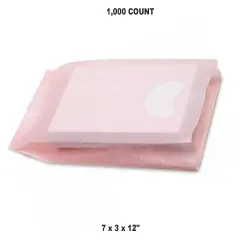 Merchandise Bags 7" x 3" x 12" for Pink