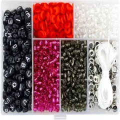 CousinDIY Mosaic Bracelet Kit-Ruby Red