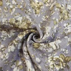 1 Yard Rayon Crinkle Crepon Dune Fabric 50/52" Wide, Lightweight Drapey Apparel Textile