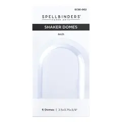 Spellbinders Shaker Dome 6/Pkg-Arch