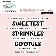 CCL Clear Stamp Essentials -Nr. 802 Cookies