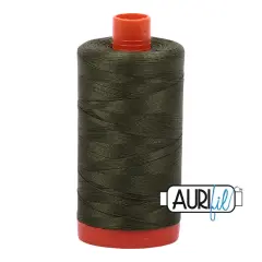 Medium Green (5023) | 50wt Large Spool (1300M / 1422Y) | Aurifil Thread
