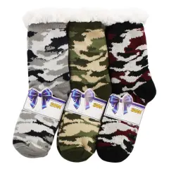 Snuggly Slipper Socks for Cozy Indoor Comfort 1 Pair Assorted