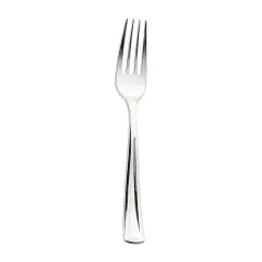 Shiny Metallic Silver Plastic Forks (600 Forks)