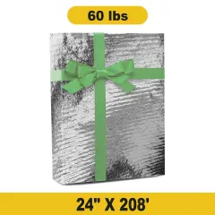 Chic Metallic Foil Wrapping Paper Roll 24'' &times; 208'