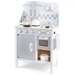 New Classic Toys Kitchenette Bon Appetit DeLuxe, White/Silver