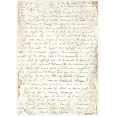 Stamperia Rice Paper Sheet A4-Handmade Letter