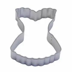3.5&rdquo; Corset Bustier Metal Cookie Cutter