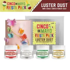 Cinco de Mayo Luster Dust Fiesta Pack Collection (4 PC SET)