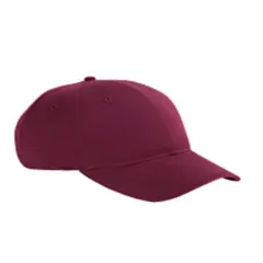 Big Accessories&reg; Brushed Twill Structured Cap MAROON