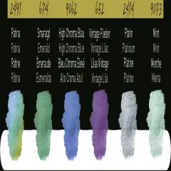 Finetec Pearlescent Watercolour Set 6/Pkg