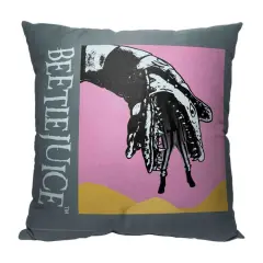 Warner Brothers Beetlejuice 18 Inch Throw Pillow Devoured