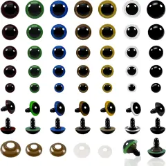 140pcs Safety Eyes for Crochet 10mm to 18mm