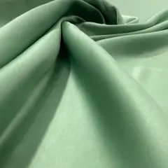 1 Yard Satin Bridal Polyester Fabric Elegant Couture Wedding Material 60 Inch Width Sage