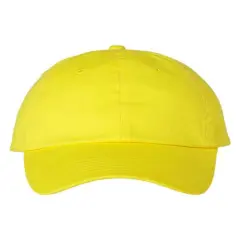 Valucap&reg; Classic Dad Hat Comfortable Relaxed Fit Neon Yellow