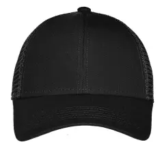 Port Authority&reg; Adjustable Mesh Back Cap Black