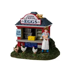 Egg-Cellent Egg Stand - Lemax Harvest Crossing