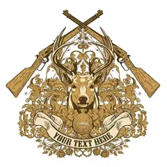 Deer Hunting Edible Cake Image Topper 1/4 Sheet