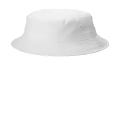 Port Authority&reg; Poly Bucket Hat White