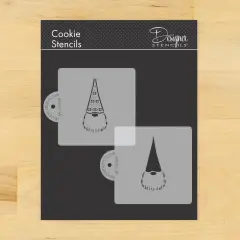 Gnome Cookie Stencil Set | Cookie Decorating Tools |