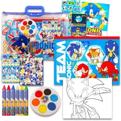 Sonic Gift Bundle with Coloring Book Painting Set