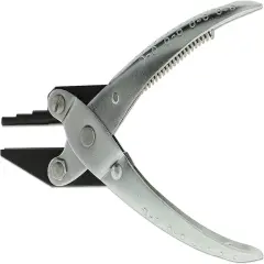 The Beadsmith Chain Nose Parallel Pliers with Spring, Flat Grip for Jewelry Making, Wirework & Repair