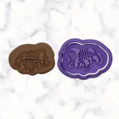 Dinosaur Full Body Cookie Cutter and Stamp