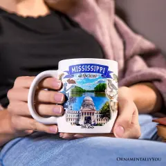 Artistic Mississippi State Themes and Landmarks Mug