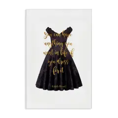 Stupell Industries Dress The Part Fashion Quote Canvas Design by Amanda Greenwood